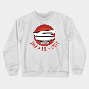 Sabo Ace Luffy Brotherhood Crewneck Sweatshirt